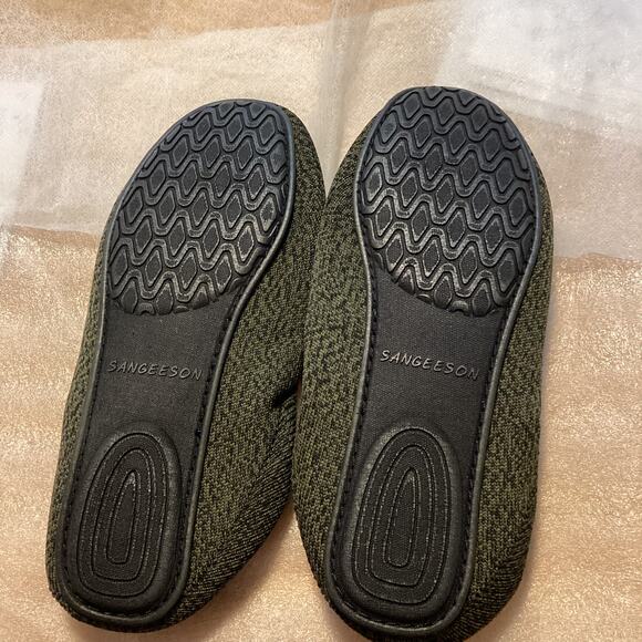 1926 SANGEESON Womens Ballet Flats Round Toe Slipon Comfort Dress Shoe Green 8 - Picture 6 of 6